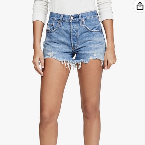 Levi's Pants - Levi’s woman’s premium 501 original denim shorts